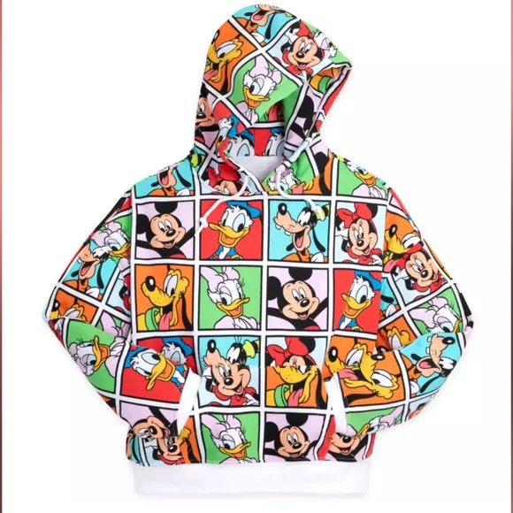 Disney Parks Mickey Mouse and Friends Pullover Hoodie for Women - Picture 3 of 6